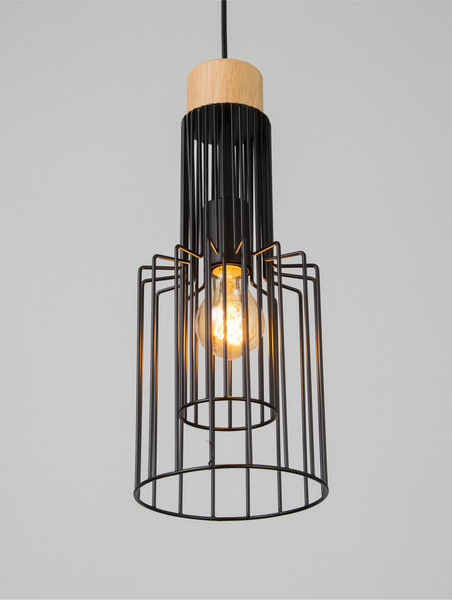 Изображение товара Потолочный светильник BayerLux Крит / 10532265 (черный/коричневый)