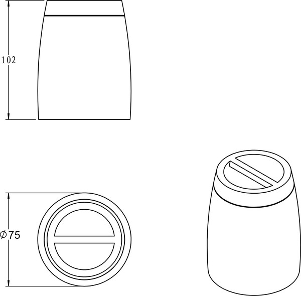 Изображение товара Набор аксессуаров для ванной Lauter 21BPO97-2B + 21BPO97-2A (2 предмета)