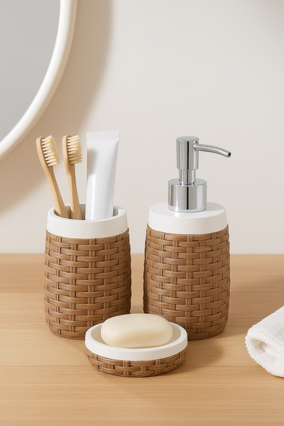 Изображение товара Набор аксессуаров для ванной Lauter 21BPO97-2B + 21BPO97-2A (2 предмета)