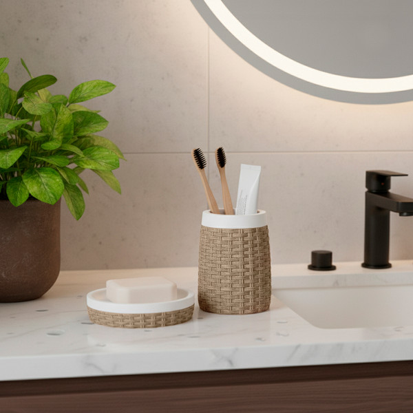 Изображение товара Набор аксессуаров для ванной Lauter 21BPO97-2B + 21BPO9797-2D (2 предмета)