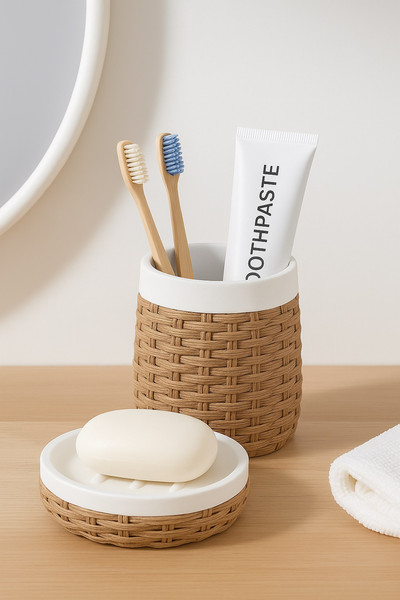 Изображение товара Набор аксессуаров для ванной Lauter 21BPO9797-2C + 21BPO9797-2D (2 предмета)