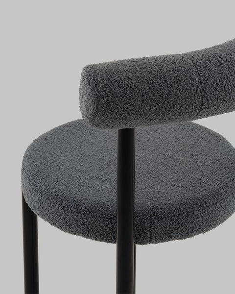 Изображение товара Стул Stool Group Флорео / vd-floreo-fl-grey (букле темно-серый)