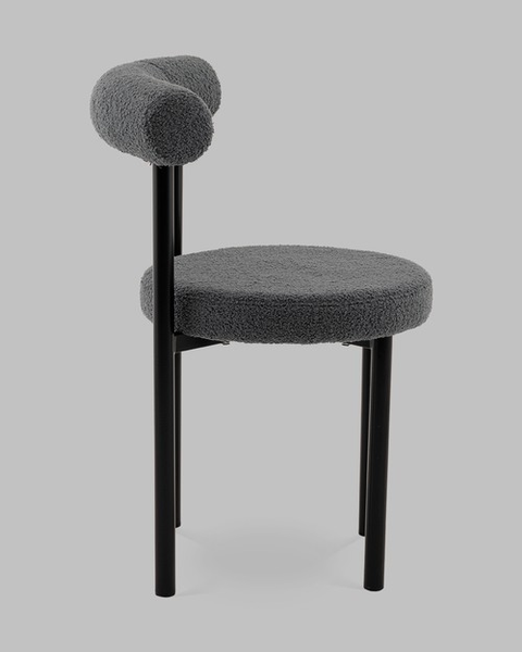Изображение товара Стул Stool Group Флорео / vd-floreo-fl-grey (букле темно-серый)