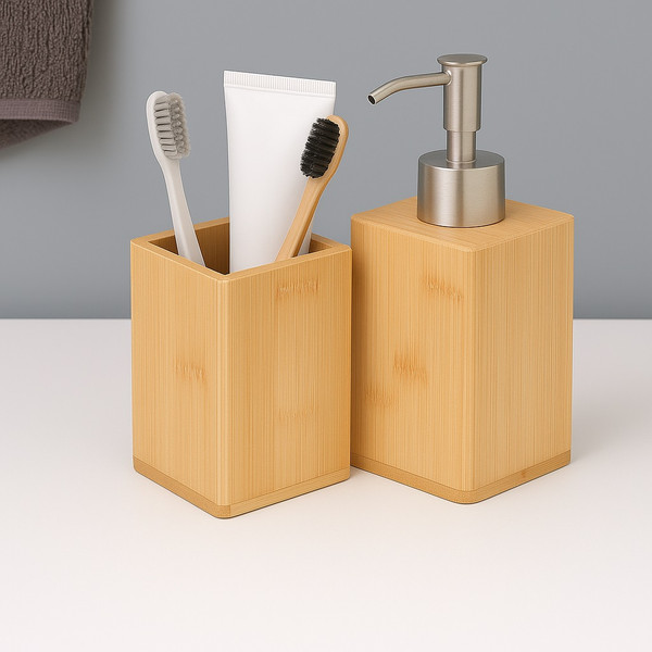 Изображение товара Набор аксессуаров для ванной Lauter 21BWO39B + 21BWO39A (2 предмета)