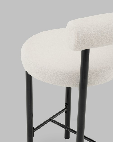 Изображение товара Стул барный Stool Group Флорео / vd-plb-floreo-fl-milk (букле молочный)