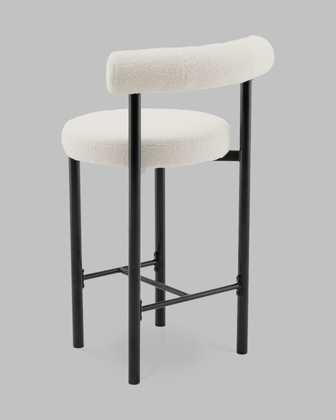 Изображение товара Стул барный Stool Group Флорео / vd-plb-floreo-fl-milk (букле молочный)