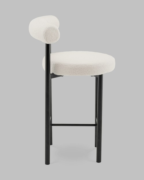 Изображение товара Стул барный Stool Group Флорео / vd-plb-floreo-fl-milk (букле молочный)