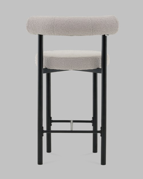 Изображение товара Стул барный Stool Group Флорео / vd-plb-floreo-fl-cloud (букле светло-серый)