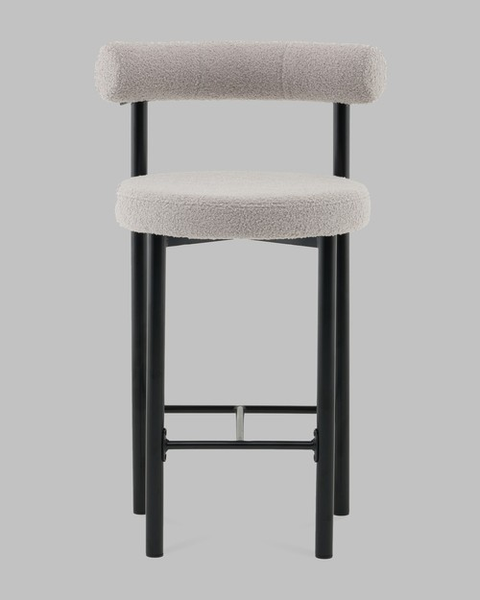 Изображение товара Стул барный Stool Group Флорео / vd-plb-floreo-fl-cloud (букле светло-серый)