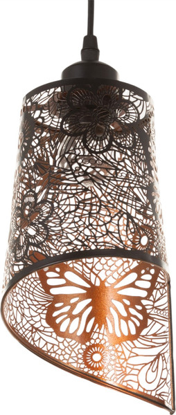 Изображение товара Потолочный светильник BayerLux Манчестер Бабочки / 10531021 (черный)