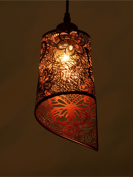 Изображение товара Потолочный светильник BayerLux Манчестер Бабочки / 10531021 (черный)