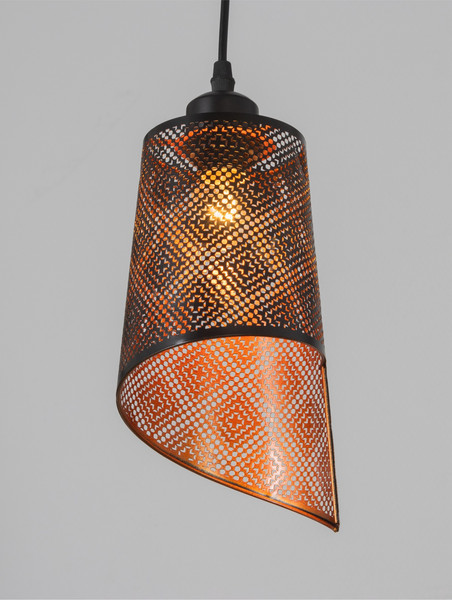 Изображение товара Потолочный светильник BayerLux Манчестер Узор / 10531022 (черный)