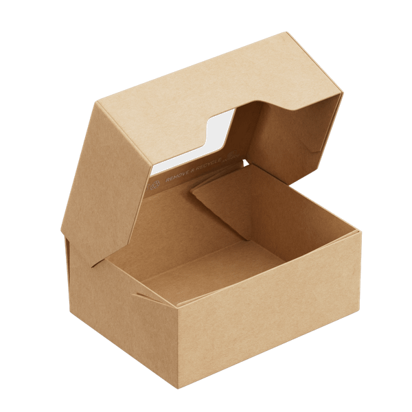 Изображение товара Набор коробок упаковочных для еды 1EA OneBox OB350/b (350мл, крафт)