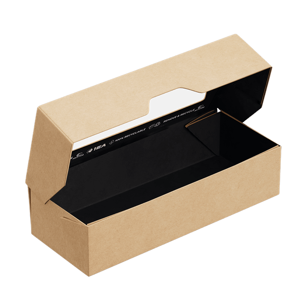 Изображение товара Набор коробок упаковочных для еды 1EA OneBox OB500/bBL (500мл, черный вельвет)