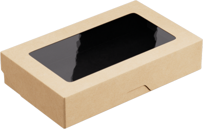 Изображение товара Набор коробок упаковочных для еды 1EA OneBox OB1000/bBL (1л, черный вельвет)