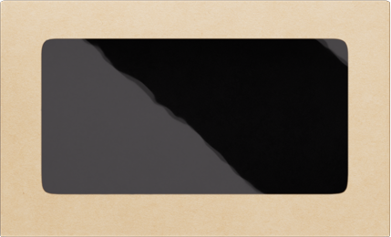 Изображение товара Набор коробок упаковочных для еды 1EA OneBox OB1000/bBL (1л, черный вельвет)