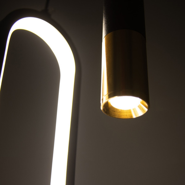 Изображение товара Потолочный светильник BayerLux Овал / 9231557 (черный)