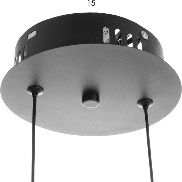 Изображение товара Потолочный светильник BayerLux Овал / 9231557 (черный)