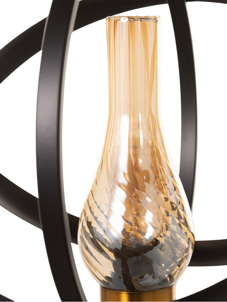 Изображение товара Потолочный светильник BayerLux Орбиталь / 10777072 (черный/бронза/мед)