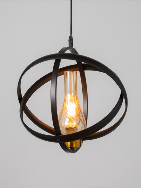 Изображение товара Потолочный светильник BayerLux Орбиталь / 10777072 (черный/бронза/мед)