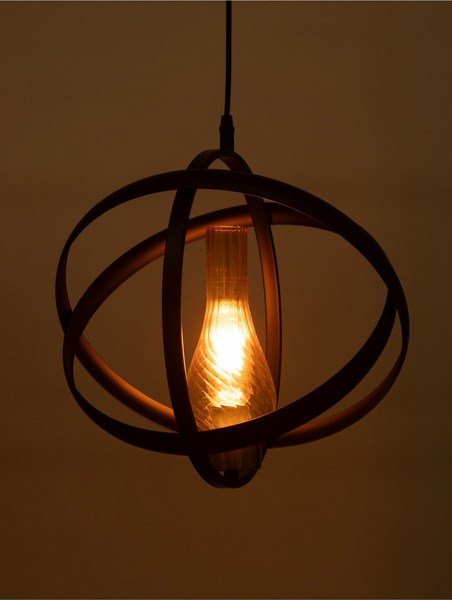 Изображение товара Потолочный светильник BayerLux Орбиталь / 10777072 (черный/бронза/мед)