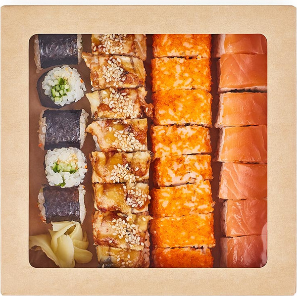 Изображение товара Набор коробок упаковочных для еды 1EA OneBox OB1500/b (1.5л, крафт)