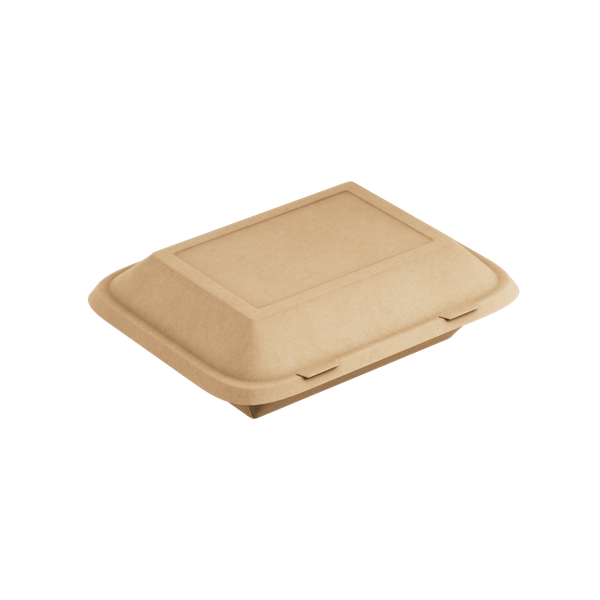 Изображение товара Набор одноразовых ланч-боксов 1EA OneGo OG600/b (600мл, крафт)