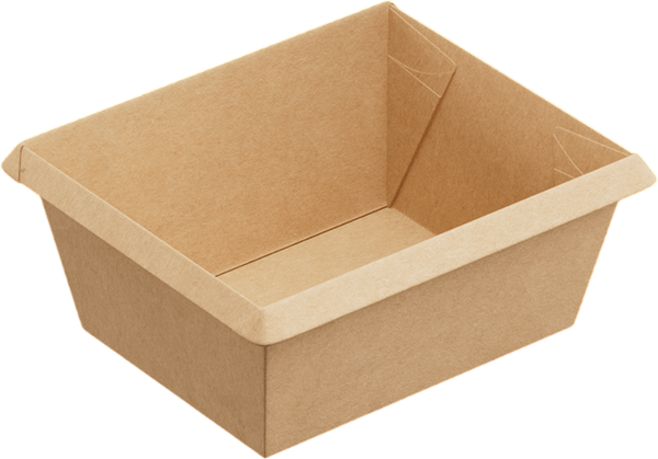 Изображение товара Набор одноразовых контейнеров 1EA OneClick bottom OCbot250/b (250мл, крафт)