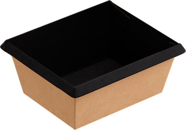 Изображение товара Набор одноразовых контейнеров 1EA OneClick bottom OCbot250/bBL (250мл, черный)