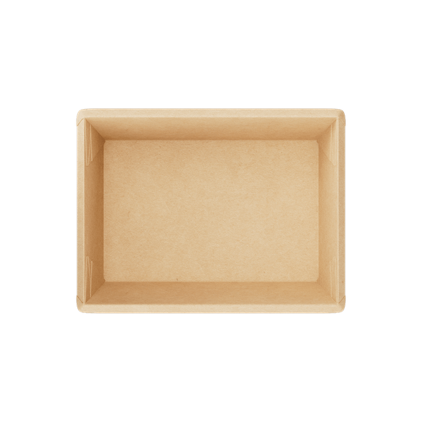 Изображение товара Набор одноразовых контейнеров 1EA OneClick bottom OCbot400/b (400мл, крафт)