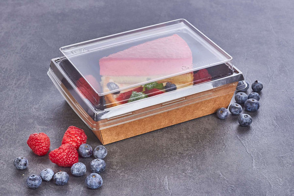 Изображение товара Набор одноразовых контейнеров 1EA OneClick bottom OCbot500/bBL (500мл, черный вельвет)