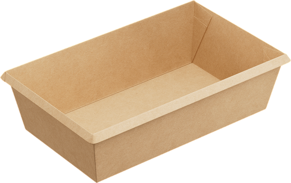 Изображение товара Набор одноразовых контейнеров 1EA OneClick bottom OCbot800/b (800мл, крафт)