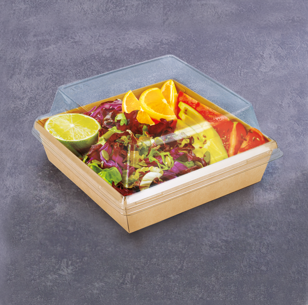 Изображение товара Набор одноразовых контейнеров 1EA OneClick bottom OCbot950/b (950мл, крафт)