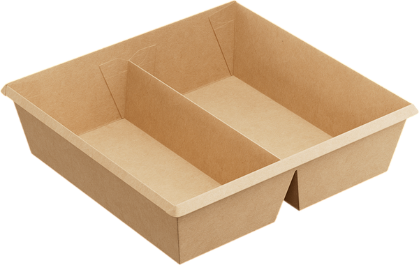 Изображение товара Набор одноразовых контейнеров 1EA OneClick bottom OCbot1200DB/b (1.2, крафт)