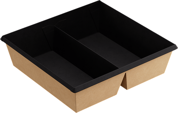 Изображение товара Набор одноразовых контейнеров 1EA OneClick bottom OCbot1200DB/bBL (1.2л, черный вельвет)