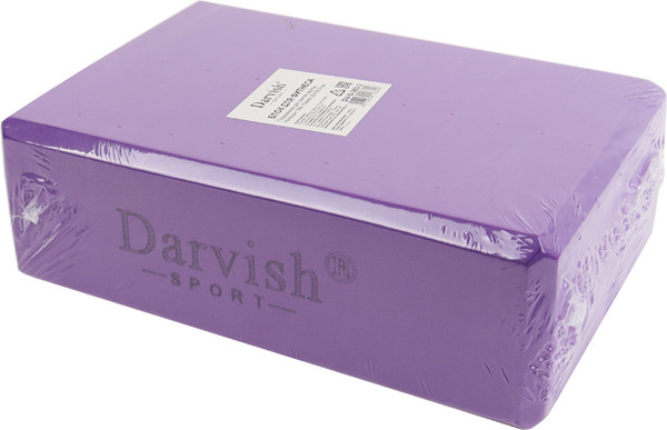 Изображение товара Блок для йоги Darvish Эва / DV-S-383-3 (фиолетовый)