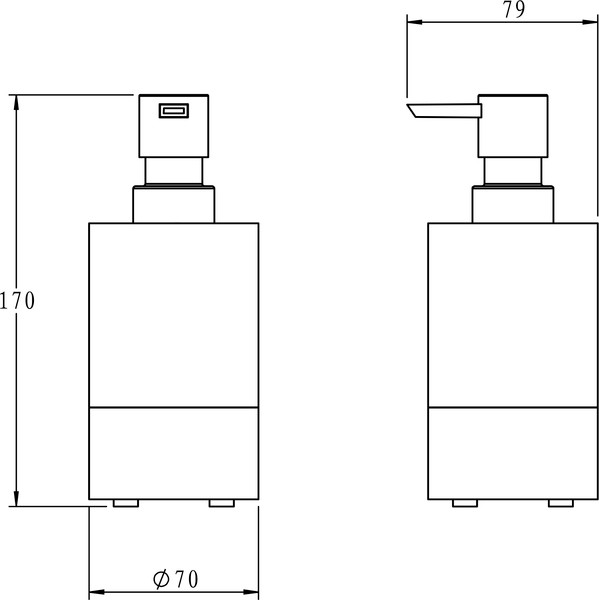 Изображение товара Набор аксессуаров для ванной и туалета Lauter 21HWO69C + 21HWO69A + 21HWO69H + 21HWO69E (4 предмета)