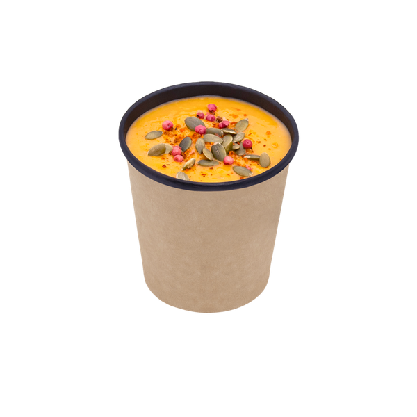 Изображение товара Набор одноразовых контейнеров 1EA OneBowl UP bottom OBbot520/BL (520мл, черный)