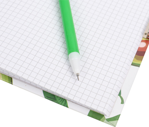 Изображение товара Набор канцелярский подарочный Darvish Блокнот Avocado и ручка гелевая / DV-12927B