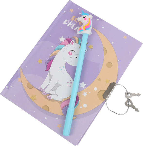 Изображение товара Записная книжка Darvish Веселые единороги с ручкой / DV-14626A