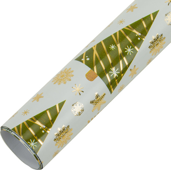 Изображение товара Набор бумаги для оформления подарков Золотая сказка Новогодняя / 592187 (3шт)