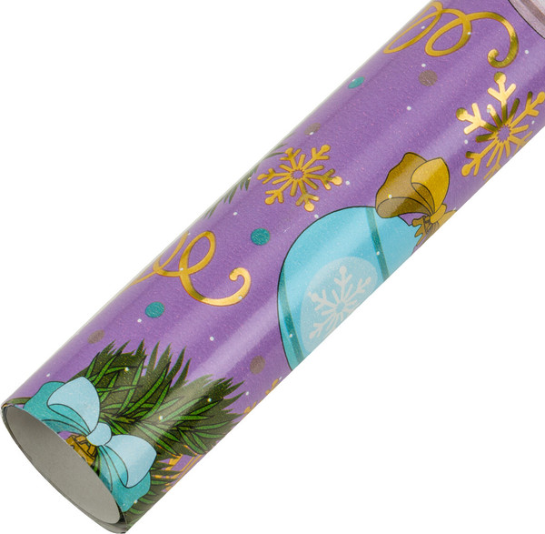 Изображение товара Набор бумаги для оформления подарков Золотая сказка Новогодняя / 592187 (3шт)