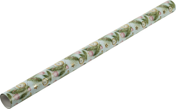 Изображение товара Набор бумаги для оформления подарков Золотая сказка Новогодняя / 592188 (3шт)