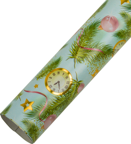 Изображение товара Набор бумаги для оформления подарков Золотая сказка Новогодняя / 592188 (3шт)