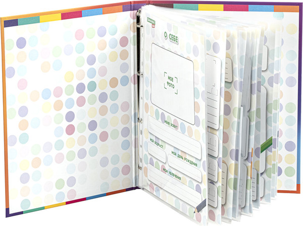 Изображение товара Папка адресная Brauberg Kids. Портфолио дошкольника. Кошечка / 115237