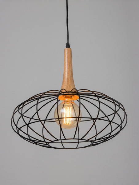 Изображение товара Потолочный светильник BayerLux Чикаго / 10532271 (черный/коричневый)