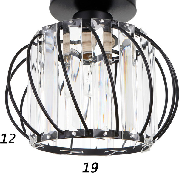 Изображение товара Потолочный светильник BayerLux 1634/1 / 6254580 (черный)