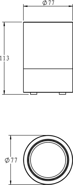Изображение товара Набор аксессуаров для ванной Lauter 21HWO69C + 21HW69D + 21HWO69H (3 предмета)