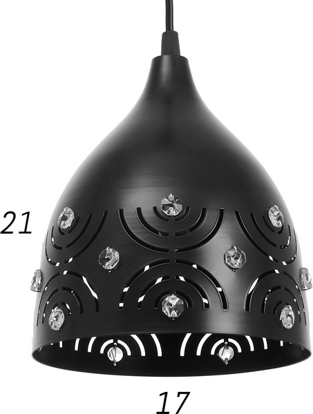 Изображение товара Потолочный светильник BayerLux 5005/1BK / 7488060 (черный)