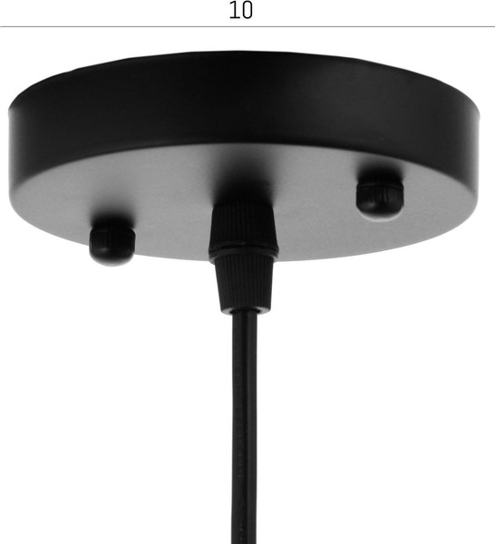 Изображение товара Потолочный светильник BayerLux 88319/1 / 4964615 (черный)